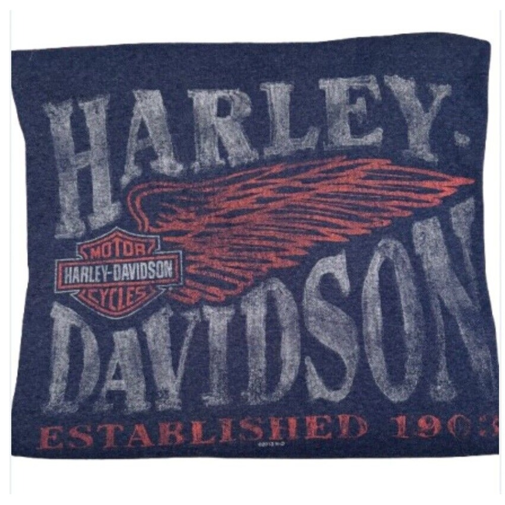 Harley Davidson T Shirt 2013 2XL XXL Ft. Lauderdale FL  Black‎ Men's